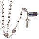 Saint Benedict's rosary of 925 silver s1