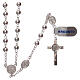 Saint Benedict rosary 925 silver s2