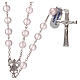Rosary in quartz and 925 silver s1