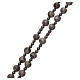 Rosario argento 925 e grani agata messicana con ematite s3