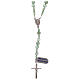 Rosary with green aventurine beads and silver 925 s1