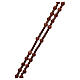 Rosary 925 silver with goldstone beads s3