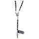 Rosary 925 silver and bluestone beads s1
