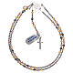 Rosary of 925 silver with hematite beads s4