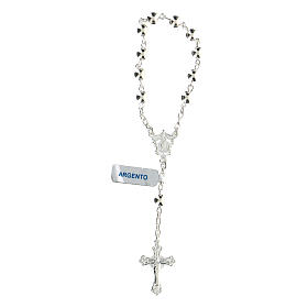 Rosari argento: Rosario decina in argento 800 dorato