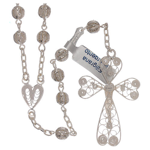 Rosary in 800 silver 2