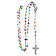 Rosary E Gioia Sia, 925 silver and multicoloured beads s4