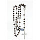 Rosary 925 silver polished tiger eye beads 6 mm s4