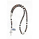 Rosary in 925 silver with 6 mm beads Miracolous Medal s4