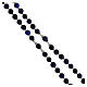 Różaniec ze srebra 925, koraliki lapis lazuli 6 mm s3