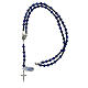 Rosary 6mm 925 silver and lapis lazuli s4