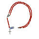 Rosary of 925 silver with 0.2 in carnelian beads s4