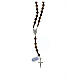 Rosary of 925 silver with 0.2 in tiger's eye beads s2