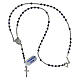 Różaniec  srebro 925 i lapis lazuli 2mm s4