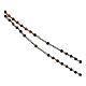 Rosary of 925 silver with 0.08 in beads of tiger's eye s3