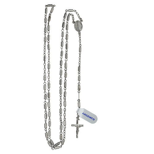 Rosenkranz aus 925er Silber mit 6 mm Barockperlen 4