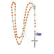 Rosary of 925 silver with 0.02 in coral beads s4