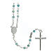 Rosary of 925 silver with 0.016 in amazonite beads s2