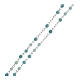 Rosary of 925 silver with 0.016 in amazonite beads s3