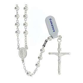 Rosary of the Jubilee Basilicas, 925 silver, 0.02 in beads
