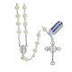 Rosary of the Jubilee Basilicas, 925 silver and mother-of-pearl, 0.024 in beads s1