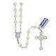 Rosary of the Jubilee Basilicas, 925 silver and mother-of-pearl, 0.024 in beads s2