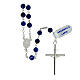 Rosary of the Jubilee Basilicas, 925 silver and lapis lazuli, 0.024 in beads s2