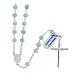 Rosary necklace of Our Lady of the Miraculous Medal, amazonite s2