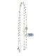 Rosary for man of 925 silver, eternal bond s3