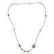 Crystal necklace of the Jubilee 2025, white stones s3