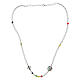 Crystal necklace of the Jubilee 2025, white stones s3