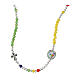 Necklace of Jubilee 2025, colourful crystal stones s1