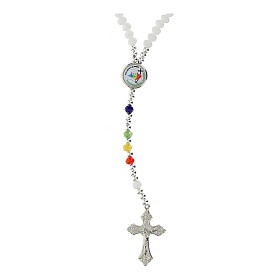 Rosary of Jubilee 2025, crystal stones