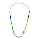 Necklace of Jubilee 2025, colourful hard stones s4