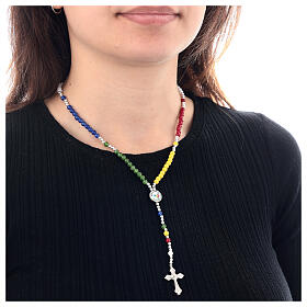 Rosary necklace of hard stones, Jubilee 2025