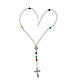 Rosary necklace of Jubilee 2025, hard stone beads s4