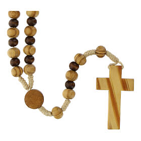 Olivewood rosary of Jubilee 2025