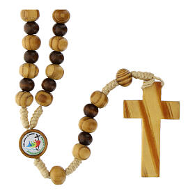 Olivewood rosary of Jubilee 2025