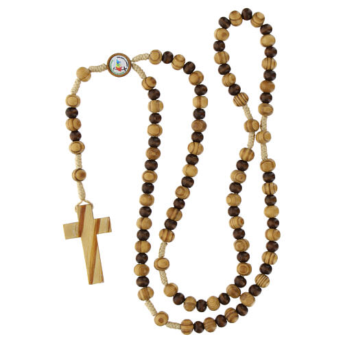 Olivewood rosary of Jubilee 2025 4