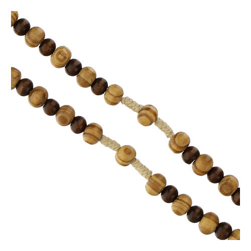 Olivewood rosary of Jubilee 2025 3