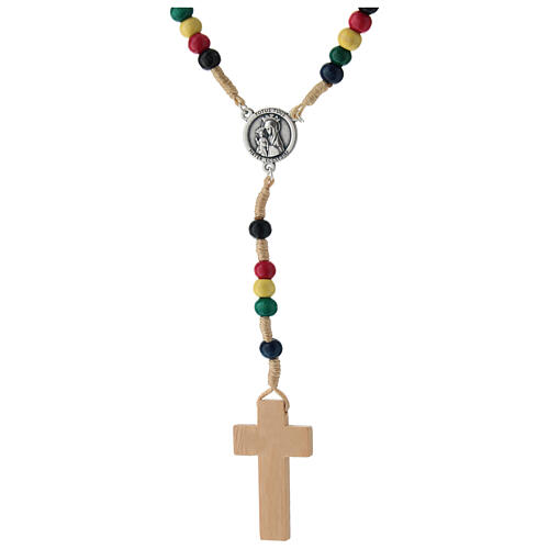 Chapelet missionnaire logo Jubilé corde 2