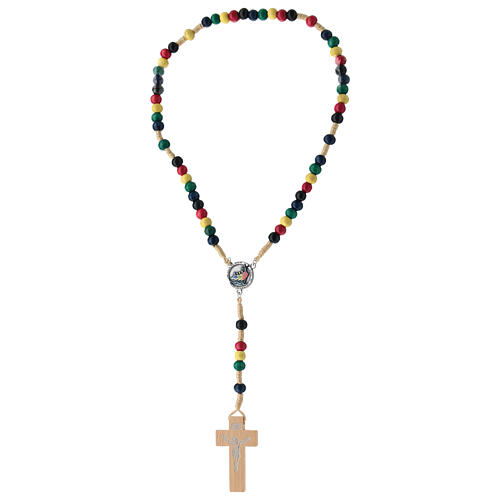 Chapelet missionnaire logo Jubilé corde 3