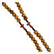 Wooden rosary with Tau cross and Jubilee logo s5