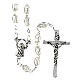 Chapelet logo Jubilé croix tau en bois