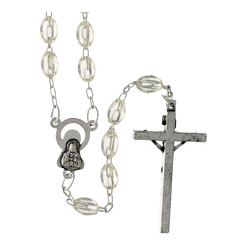 Rosario logo Giubileo croce tau legno 2