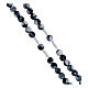 Jubilee Rosary with White and Black Acrylic Beads s5