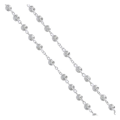 Jubilee Rosary in glossy metal 3