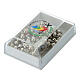 Metal rosary with box set official Jubilee 2025 logo, 4 mm s6