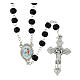 Black Wood Rosary 5 mm Official Jubilee 2025 Logo Box s1