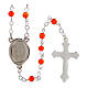 Jubilee 2025 Box with 4mm Orange Rosary s3